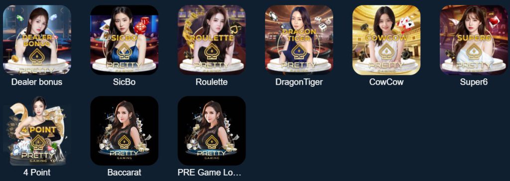 TOP 5 most popular online games Winph live casino