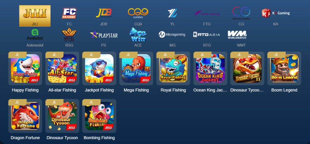 Wide winph Slot Game Providers