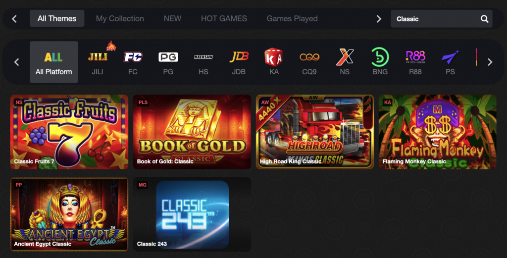 WINPH classic slot