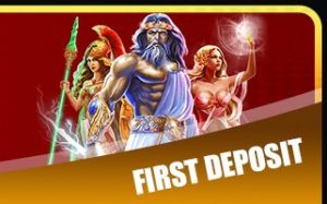 First deposit bonus